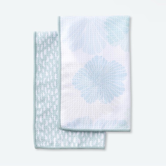 Norwex Waffle Weave Tea Towels - Set of 2 - Picture 1 of 7